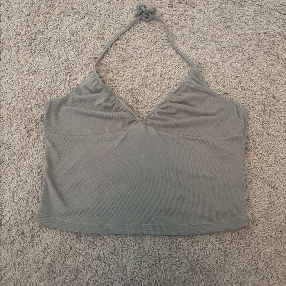 Sunday Best Taupe Halter Top